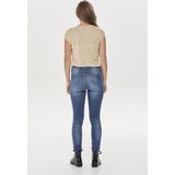 Only Onlsilvery v Neck Lurex Top Jrs Noos Dames t Shirt