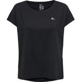 Athleisure - T-shirt - Zwart - Katoen - Loose Fit