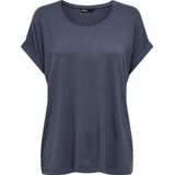 Only Onlmoster s s o-Neck Top Noos Jrs Dames t-Shirt