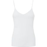 Pieces - Spaghetti Bandjes Hemd - Zwart - Katoen/Modal