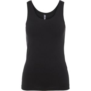 PIECES - Sirene - Top - Zwart - Mouwloos