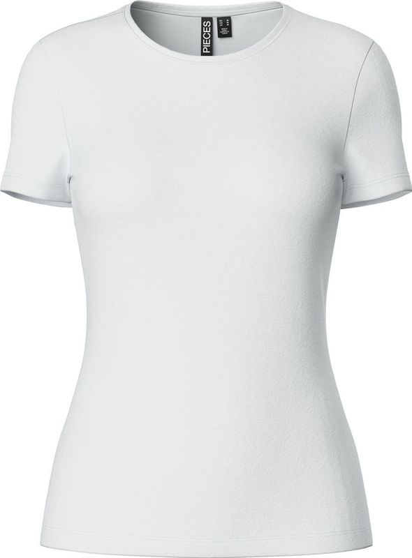 Pieces dames ondershirt korte mouw - Wit
