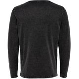 Only & Sons - Garson - Trui - Zwart - Recht Model - Lange Mouw