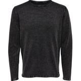 Only & Sons - Garson - Trui - Zwart - Recht Model - Lange Mouw