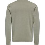 TOM TAILOR - Trui - Grijs Gemêleerd - Knitwear - Lange Mouw