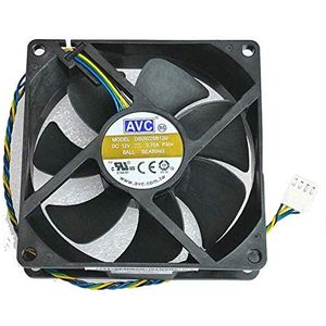 DS09225B12U P304 9025 DC12V 0.70A 4Pin Double Ball Temperature Control PWM Fan