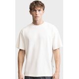 Redefined Rebel - T-shirt - Ecru - Heren - Katoen - Korte Mouwen