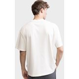 Redefined Rebel - T-shirt - Ecru - Heren - Katoen - Korte Mouwen