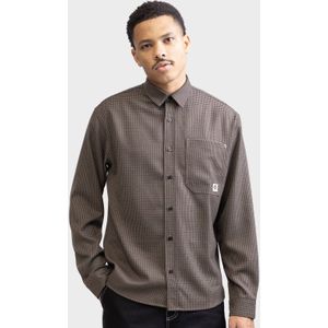 Redefined Rebel - Casual Overhemd - Bruin - Regular Fit - Lange Mouwen