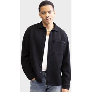 Redefined Rebel - Overshirt - Zwart - Regular Fit - Lange Mouwen - 100% Katoen