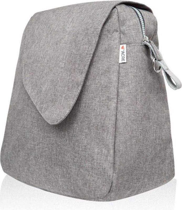 By Acre - Weekend Tas - Grijs - 45x40x10cm