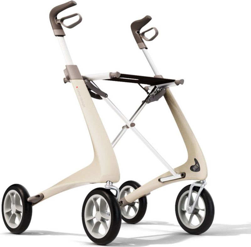 byACRE - Carbon Ultralight - Rollator - Wit
