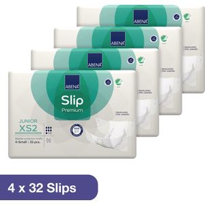 ABENA - Incontinentie Slip Premium XS2 Junior - Eendelig Verband - 128 Stuks