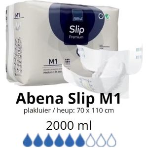 ABENA - Incontinentie Slip Premium M1 - Eendelig Verband - 26 Stuks
