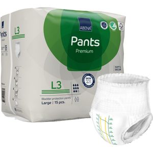 ABENA - Pants Premium L3 - Absorberend Broekje - Heupomvang 100-140 cm - Absorptie 2400 ml
