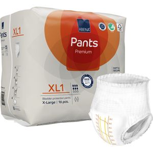 Abena - Pants Premium - Incontinentiebroekjes - Wit - Voor Eenmalig Gebruik