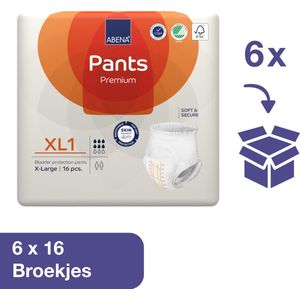 Abena - Pants Premium - 96x Absorberend Broekje - Voor het Verlies van Urine en Ontlasting