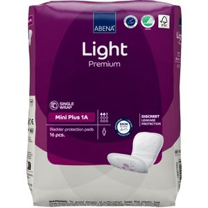 ABENA Light Premium Mini Plus - Inlegverband - 10x28cm - Voor Licht tot Matig Urineverlies