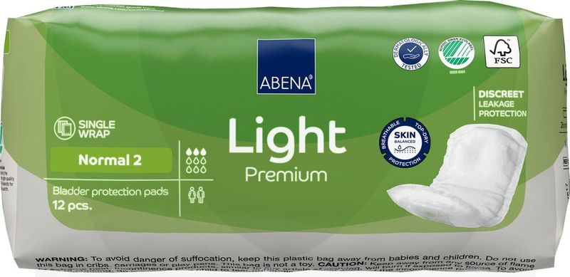 Abena - Light - Inlegverband - Wit - TopDrylaag