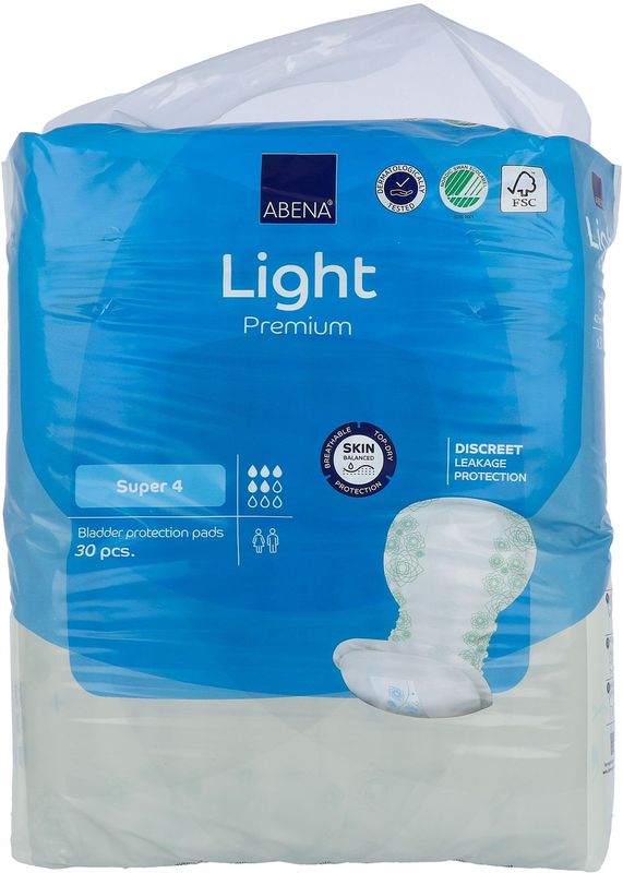 Abena - Light - Inlegverband - Wit - TopDrylaag