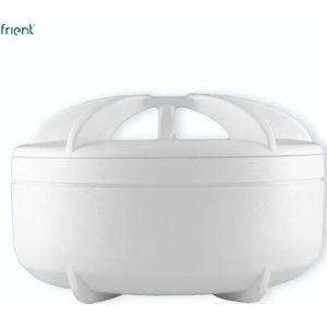 frient Water Leak Detector | Draadloze Overstromingssensor met Luide Sirene | Directe Waarschuwing via Meldingen | Werkt op Batterijen | Zigbee | Werkt met SmartThings, Home Assistant en Athom Homey
