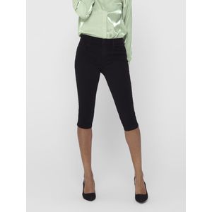 Denim Shorts - Blauw - Katoen - Mid Waist - Skinny Fit