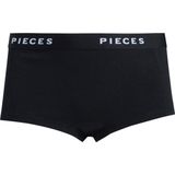 PIECES short PCLOGO zwart