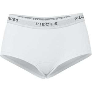 PIECES short PCLOGO wit
