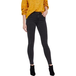 Vero Moda VMSEVEN NW S SHAPE UP JEANS VI501 NOOS Dark Grey Denim Dames Jeans - Maat  S X L32