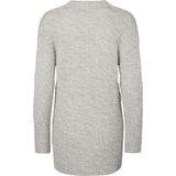 VERO MODA Vmno Name LS Cardigan - Lichtgrijs - Dames - Cardigan