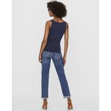 Vmmaxi - Tanktop - Zwart - Mouwloos - U-Hals - Regular Fit