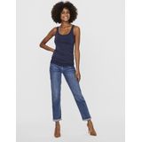 Vmmaxi - Tanktop - Zwart - Mouwloos - U-Hals - Regular Fit