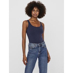 Vmmaxi - Tanktop - Zwart - Mouwloos - U-Hals - Regular Fit