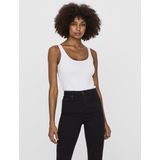 Vmmaxi - Tanktop - Zwart - Mouwloos - U-Hals - Regular Fit