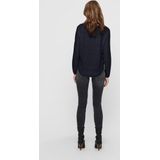 Onlcaviar - Gebreide Pullover - Blauw - Katoen - Regular Fit