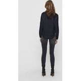 Onlcaviar - Gebreide Pullover - Blauw - Katoen - Regular Fit