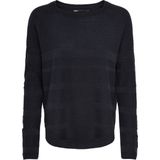 Onlcaviar - Gebreide Pullover - Blauw - Katoen - Regular Fit