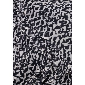 Moliin - Tiana - Midi Jurk - Zwart - 100% Viscose