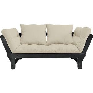 Beat (slaap)bank zwart/beige - 111102747