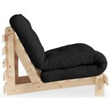 Karup Design Daybett "Roots Schlafsofa, Gästebett, Sofa inkl. Futonmatratze", Liegefläche 90/140/160 x200 cm, FSC zertifizierte Kiefer