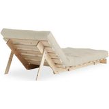 Karup Design Daybett "Roots Schlafsofa, Gästebett, Sofa inkl. Futonmatratze", Liegefläche 90/140/160 x200 cm, FSC zertifizierte Kiefer