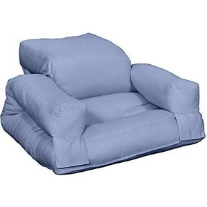 Karup Baby Hippo stoel, katoen/polyester, hemelsblauw 744, 70x65x40 cm