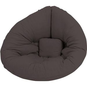 Karup Baby Nest stoel, Cottone/Polyester, grijs 734, 80x75x60 cm