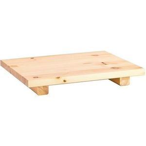 KARUP DESIGN Nachtkastje | grenenhouten tafel in Scandinavische en Japanse stijl, natuurlijk houten bijzettafel voor dock bed | grenen, FSC Mix gecertificeerd, massief, 5 x 34 x 45 cm