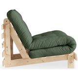 Karup Design Daybett "Roots Schlafsofa, Gästebett, Sofa inkl. Futonmatratze", Liegefläche 90/140/160 x200 cm, FSC zertifizierte Kiefer