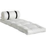 Karup Design Buckle Up Out stoel en sofabed van Dralon | Lounge-bed lounge meubelen en tuinmeubelen bedekt met vlekbestendig en waterafstotende Dralon stof 60x70x95 wit