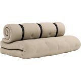 Karup Design Buckle-Up Loungen Slaapbank - Buitenbank voor ultieme lounge-ervaring - Beige, Schuimstof vulling - 95x140x68 cm