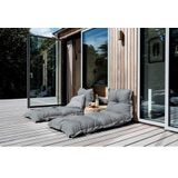 Karup Design Sit and Sleep Out Loungestoel Outdoor Lounge meubelen en tuinmeubelen bedekt met vuilbestendige en waterafstotende Dralon-stof 75x65x30 beige