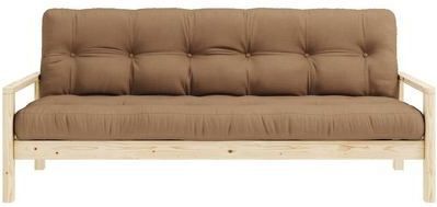 Knob (Schlafsofa) Natur/Mokka - 135101755