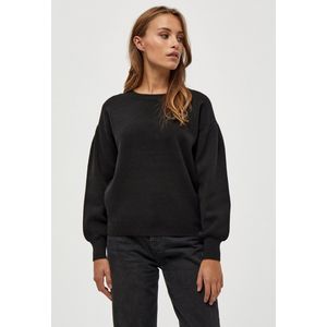 Minus Lupi Knit Pullover Truien & vesten Dames - Sweater - Hoodie - Vest- Zwart